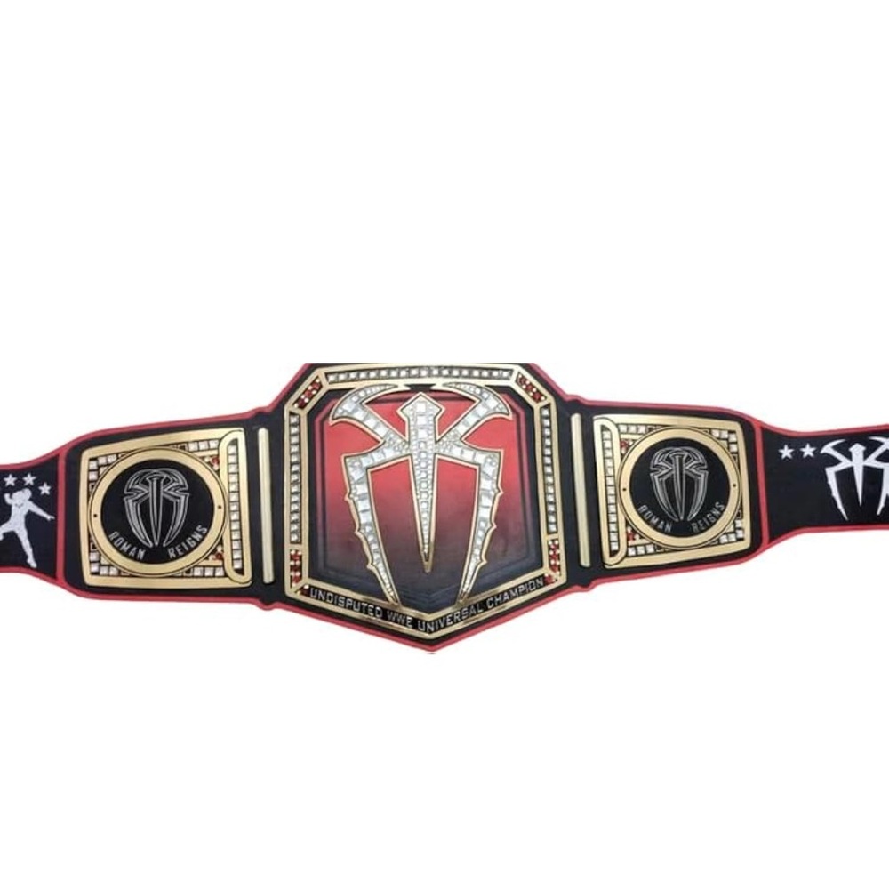 Roman Reigns Red and Black Championship Belt
